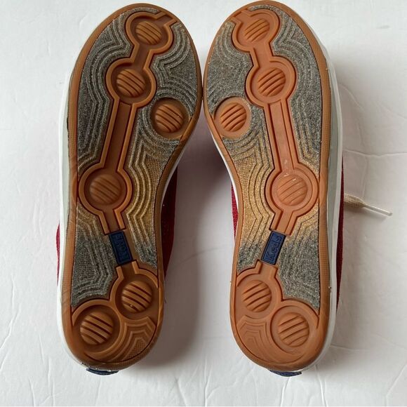 Keds Y2K Retro Moxie Mule Slip On Lace Up Tomato Girl Red Sneakers Size 7.5 - Picture 9 of 12